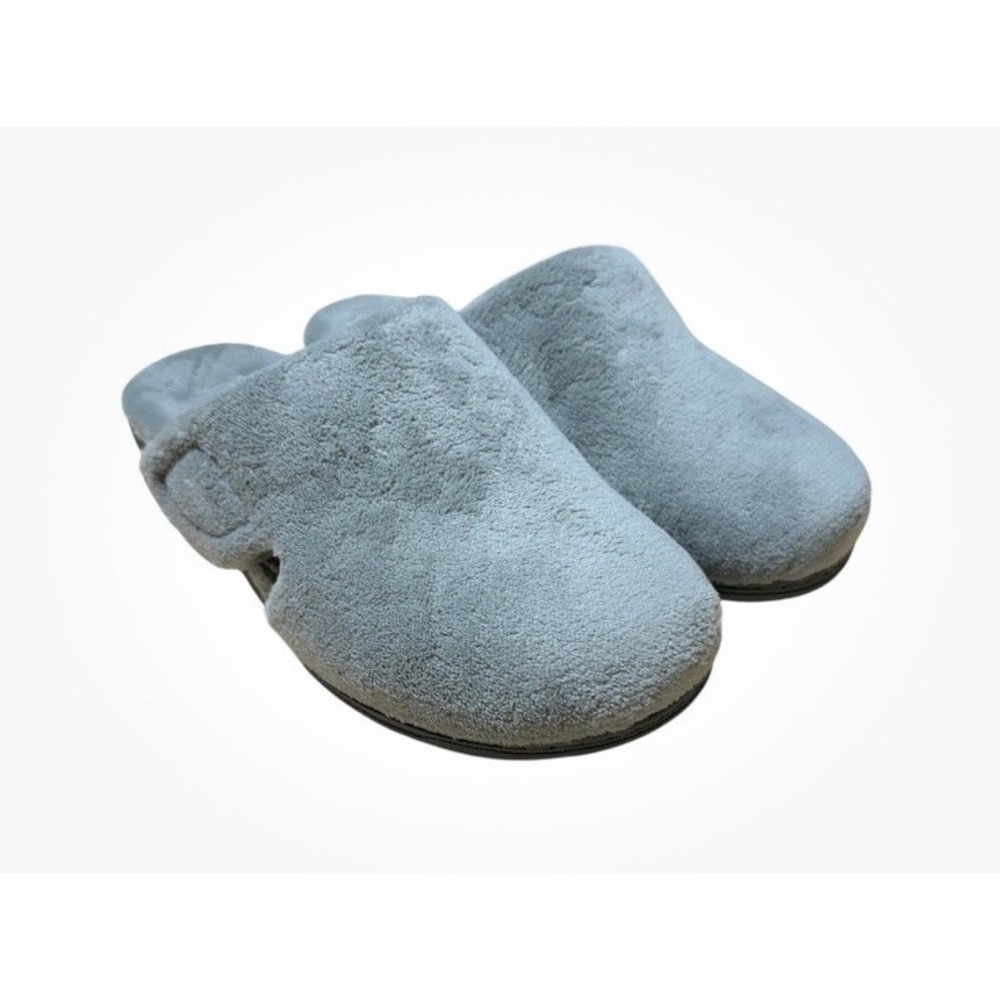 Vionic Gemma Orthaheel Orthotic Slipper Light Grey Women's Sz  10 New